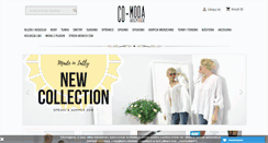 Desktop Screenshot of co-moda.com