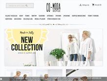 Tablet Screenshot of co-moda.com